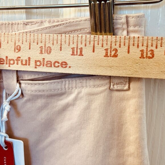 Marine Layer Bridget Slim Wide Leg Crop Peach Whip 8 Petite $128 Coastal Pants - Picture 6 of 10